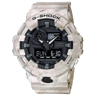Casio G-Shock Utility Wavy Marble Hora Mundial Analógico Digital GA-700WM-5A GA700WM-5 200M Relógio Masculino