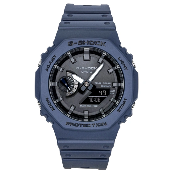 Casio G-Shock Smartphone Link Analog Digital Resin Strap Black Dial Solar GA-B2100-2A 200M Men's Watch