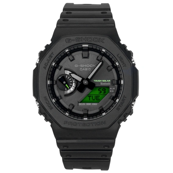Casio G-Shock Analog Digital Smartphone Link Black Dial Resin Solar GA-B2100BEG-1A 200M Men's Watch