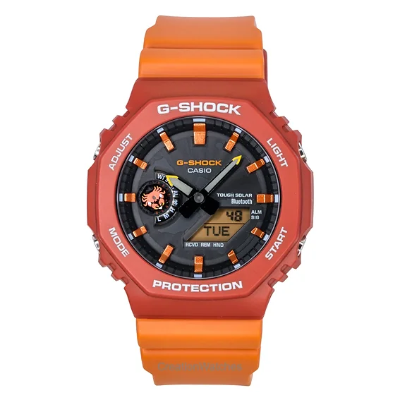 Casio G-Shock Charles Darwin Foundation Analog Digital Smartphone Link Black Dial Solar GA-B2100DF-4A 200M Men's Watch