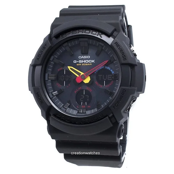 Casio G-Shock GAS-100BMC-1A GAS100BMC-1A Power Reserve Solar Men's Watch