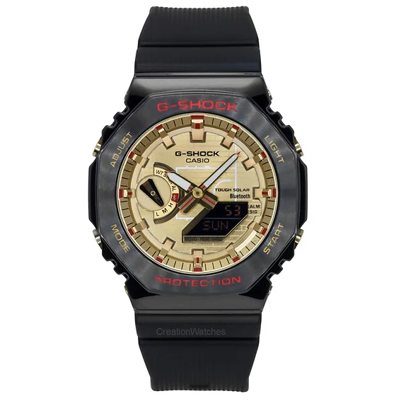 Casio G-Shock G-Steel Analog Digital Rui Hachimura Signature Model Smartphone Link Solar GBM-2100RH-1A 200M Men's Watch