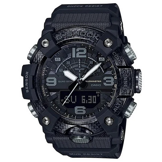 Casio G-Shock Master Of G Mudmaster Mobile Link Analog Digital GG-B100-1B GGB100-1 200M Men's Watch