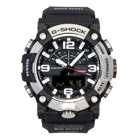 Casio G-Shock Master of G-Land Mudmaster Analog Digital Smartphone Link Black Dial Quartz GG-B100XM-1A 200M Men's Watch