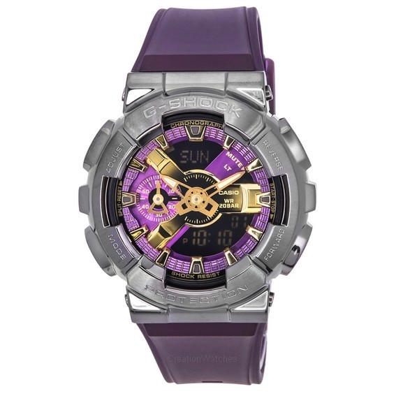 卡西歐 G-Shock 模擬數字優雅越野系列石英 GM-110CL-6A 200M 男女通用手錶