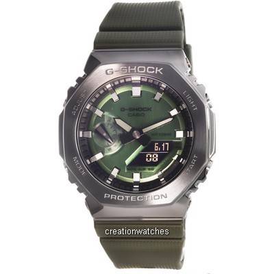 Casio G-Shock G-Steel Analog Digital Silver Dial Quartz GM-2110D-7A 200M Men's Watch