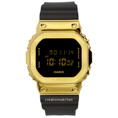 Casio G-Shock Digital Gold Tone Quartz GM-5600G-9 GM5600G-9 200M Unisex Watch