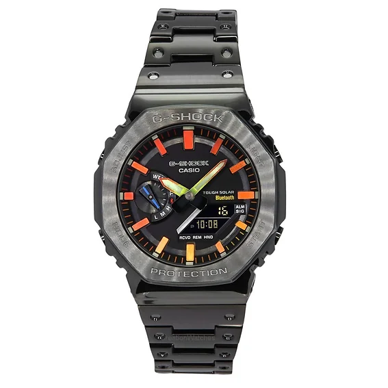 Casio G-Shock Full Metal 40th Anniversary Analog Digital Smartphone Link Bluetooth Solar GM-B2100BPC-1A 200M Men's Watch
