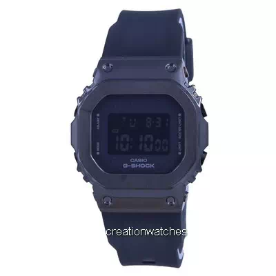 Casio G-Shock สายเรซิน Digital GM-S5600SB-1 GMS5600SB-1 200M นาฬิกาข้อมือผู้หญิง