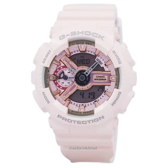 Casio G-Shock S Series Analog-Digital GMA-S110MP-4A1 GMAS110MP-4A1 Women's Watch