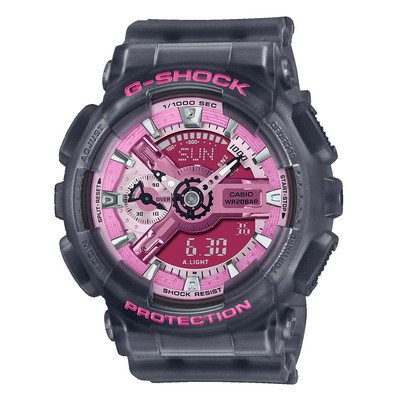 Casio G-shock Analog Digital Quartz GMA-S110NP-8A GMAS110NP-8 200M Women's Watch