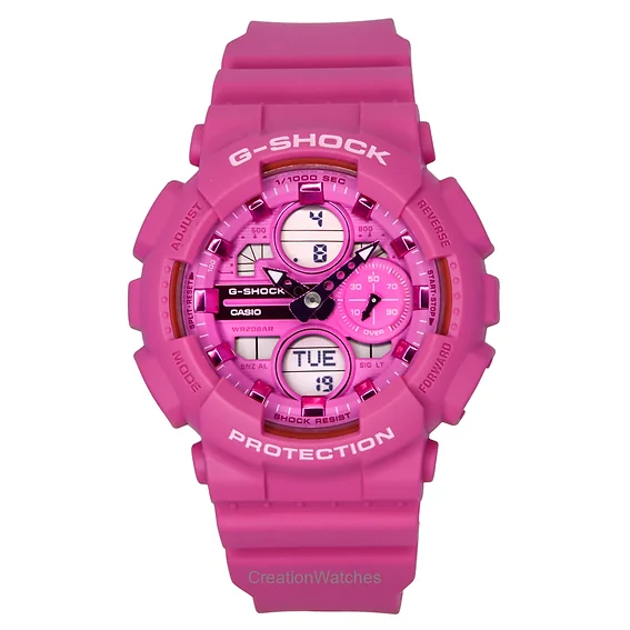 値下げ！11000円→9800円　CASIO G-SHOCK 5730 ピンク カシオ G-Shock アナログデジタル バイオベース樹脂 ピンク文字盤