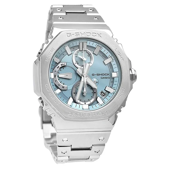 カシオ G-Shock フルメタル アナログ クロノグラフ スマートフォン