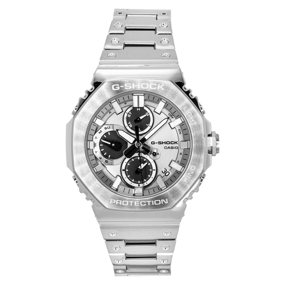Casio G-Shock Analog Smartphone Link Silver Dial Stainless Steel Quartz GMC-B2100ADS-1A 200M Men's Watch