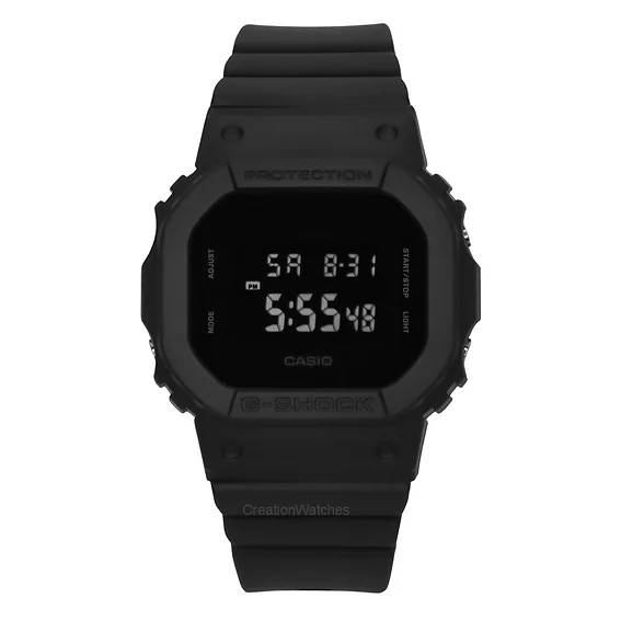 Casio G-Shock Digital Bio Based Resin Strap Black Dial Quartz GMD-S5610BB-1 200M Women's Watch
