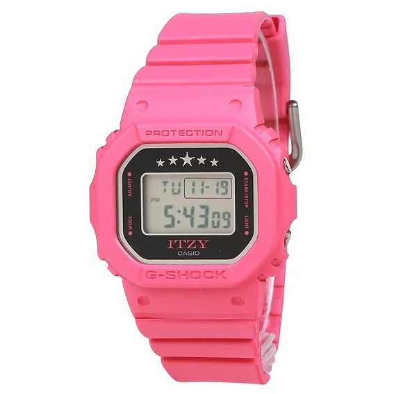 Casio G-Shock ITZY Collaboration Digital Bio-Based Resin Strap Quartz GMD-S5610IT-4A 200M Women's Watch