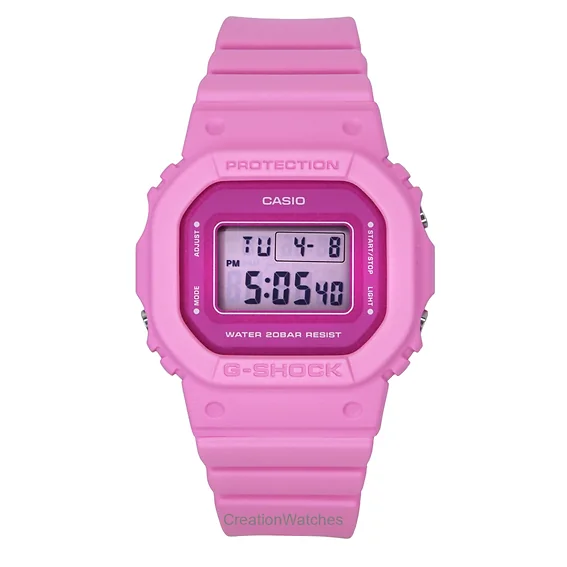 Casio G-Shock Digital Bio-Based Resin Quartz GMD-S5610PP-4 200M Women's Watch