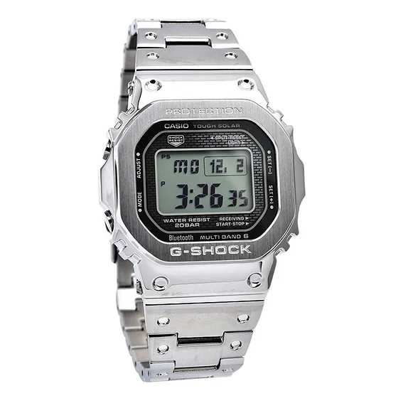 Casio G-Shock Digital Smartphone Link Full Metal Tough Solar GMW-B5000D-1 200M Men's Watch