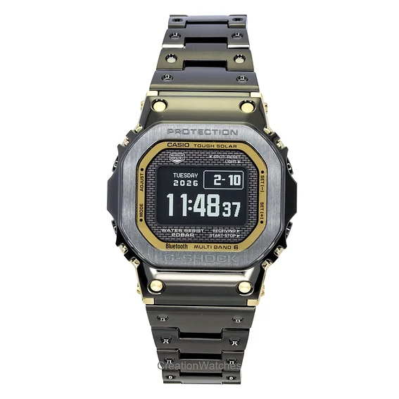 Casio G-Shock Digital Full Metal Smartphone Link Solar GMW-BZ5000BD-1 200M Men's Watch