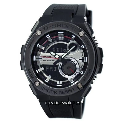 Casio G-Shock G-Steel Analog Digital World Time GST-210B-1A Men's Watch