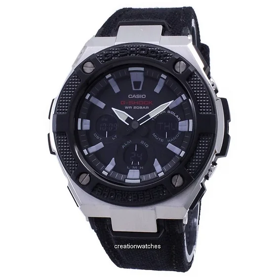 時計 CASIO G-SHOCK GST-S330AC Casio G-Shock G-Steel Analog Digital Solar Watch GST-S330AC-3A