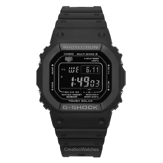 Casio G-Shock Digital Bio-Based Resin Solar GW-5000HS-1 200M Men's Watch