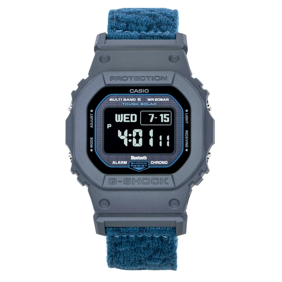 Casio G-Shock Digital Smartphone Link Cloth Strap Solar GW-BX5600CBG-2 200M Men's Watch