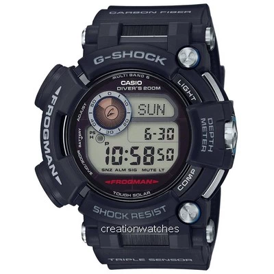 Casio G-Shock Frogman Atomic Triple Sensor GWF-D1000-1 Men's Watch