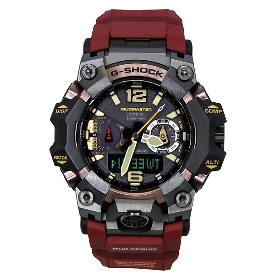 Casio G-Shock Master Of G-Land Mudmaster Analog Digital Smartphone Link Black Dial Solar GWG-B1000-1A4 200M Men's Watch