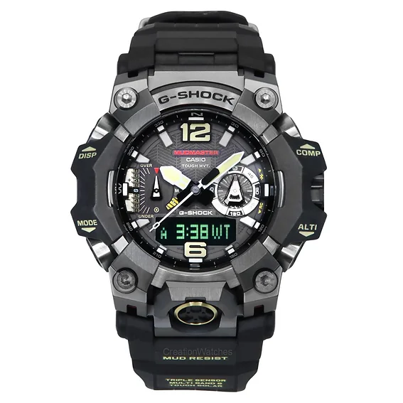 Casio G-Shock Master Of G-Land Mudmaster Analog Digital Smartphone Link Tough Solar GWG-B1000-1A 200M Men's Watch