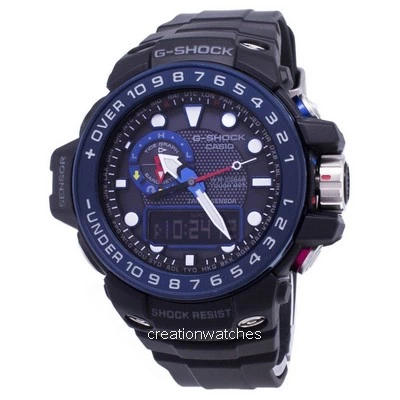 Casio GULFMASTER G-Shock Atomic Analog-Digital 200M GWN-1000B-1B GWN1000B-1B Men's Watch
