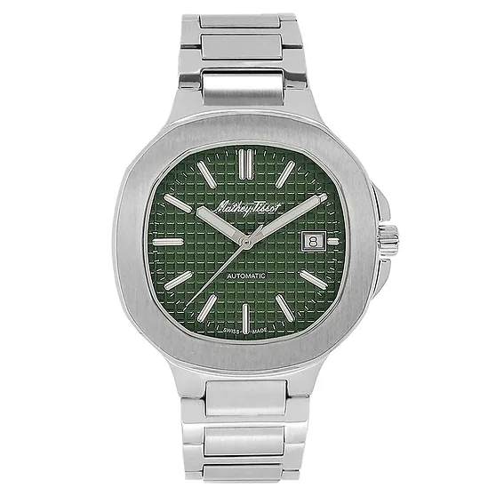 Mathey-Tissot Evasion Stainless Steel Green Dial Automatic H152ATV Men's Watch