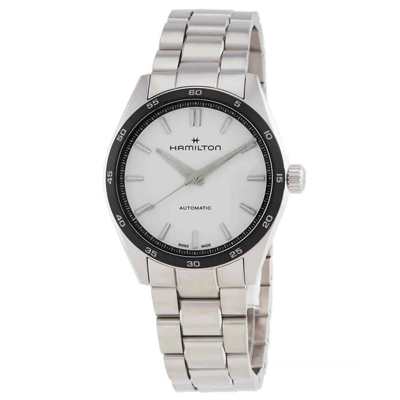 Hamilton Jazzmaster Performer Stainless Steel White Dial Automatic H36205110 100M Men's Watch