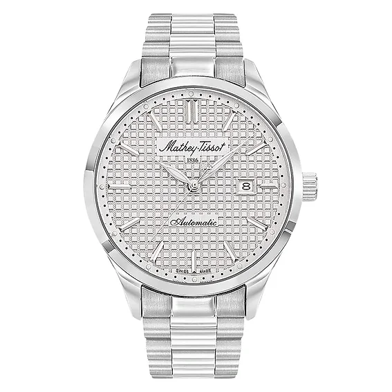 Mathey-Tissot Urban Stainless Steel Silver Dial Automatic H411ATAS Men's Watch