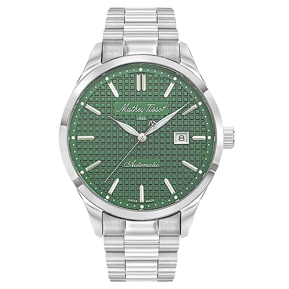 Mathey-Tissot Urban Stainless Steel Green Dial Automatic H411ATAV Men's Watch