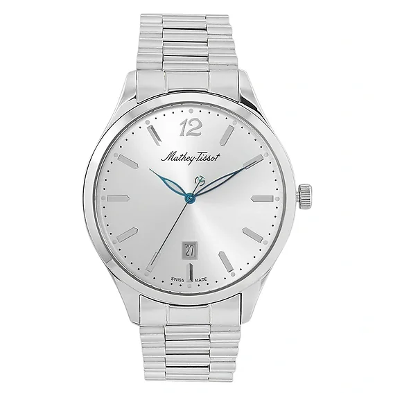 Mathey-Tissot Urban Metal Silver Dial Quartz H411MAS Men's Watch