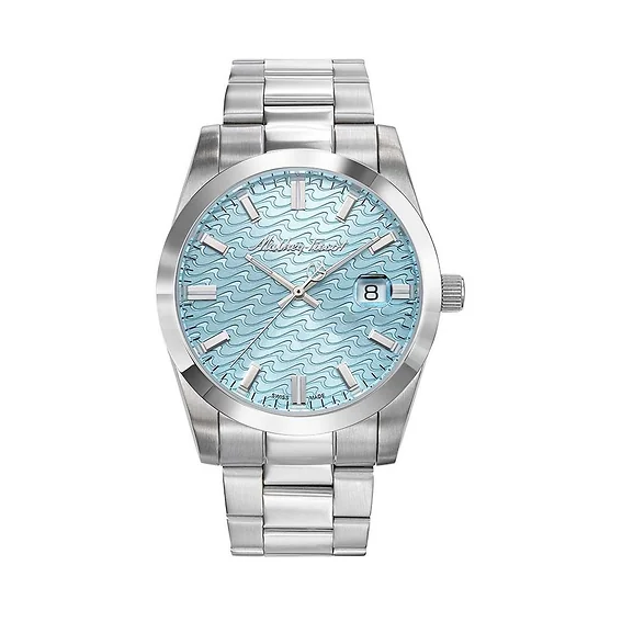 Mathey-Tissot Mathy I Stainless Steel Blue Dial Quartz H450SE Men's Watch