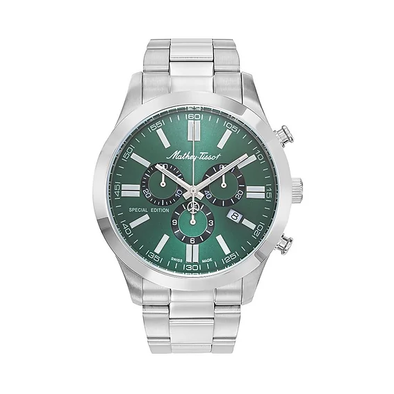 Mathey-Tissot Mathy I Jumbo Special Edition Chronograph Green Dial Quartz H455CHVE Men's Watch