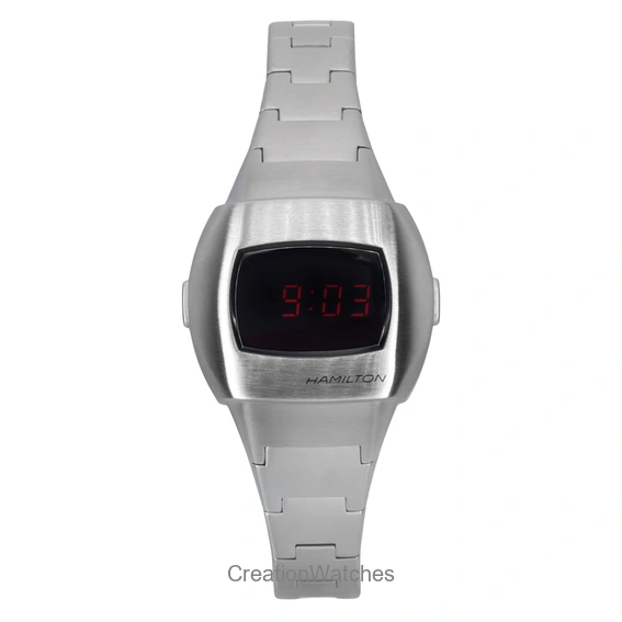 Hamilton American Classic PSR 74 Digital Stainless Steel Quartz H52304130 100M Men's Watch