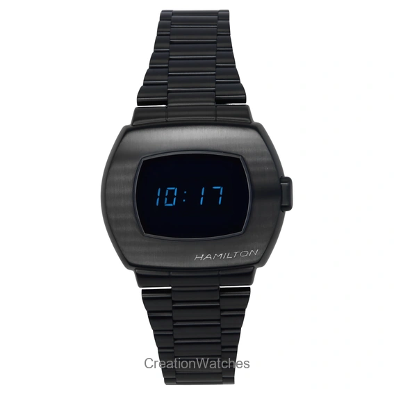 Hamilton American Classic PSR Digital Stainless Steel Quartz H52404131 100M Men's Watch
