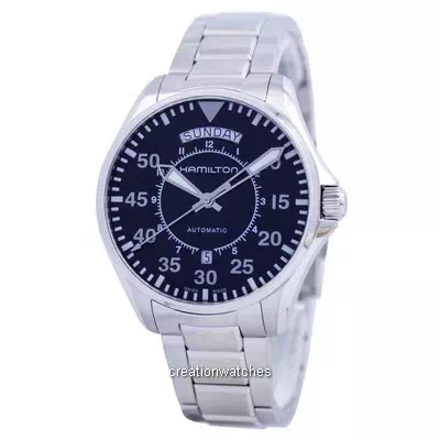 Hamilton Pilot Day Date Aviation Automatic H64615135 Men's Watch