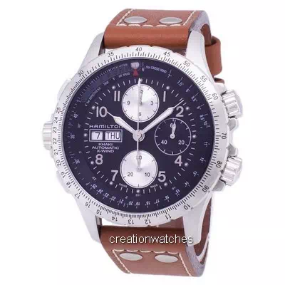 Hamilton Khaki X-Wind Automatic Chronograph H77616533 Men's Watch