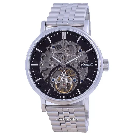 Ingersoll The Charles Skeleton Dial Stainless Steel Automatic I05804 Men's Watch