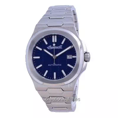 Ingersoll The Catalina Blue Dial Stainless Steel Automatic I11801 Ανδρικό Ρολόι