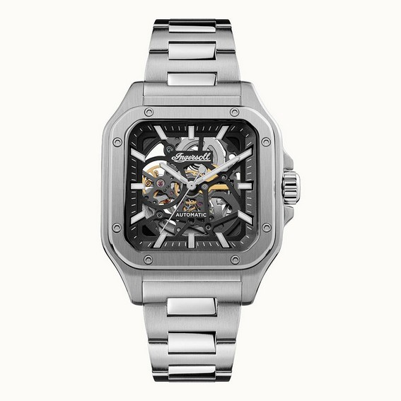 【稼動/希少】INGERSOLL ラウンドシェイプ 自動巻き メンズ 腕時計 稼動/希少】INGERSOLL ラウンドシェイプ 自動巻き メンズ 腕時計