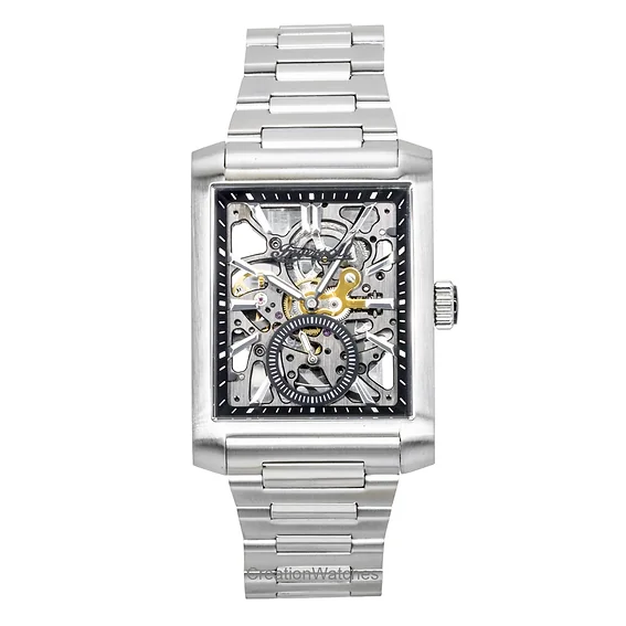Ingersoll The Spur Stainless Steel Black Skeleton Dial Automatic I17001 Men's Watch
