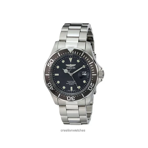 Invicta Pro Diver 200M Quartz Grey Dial 14969 Men's Watch