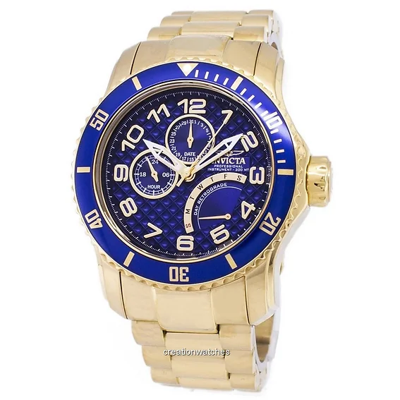 Invicta Pro Diver 15342 Professional Instrument Day Retrograde Quartz 300M Men's Watch