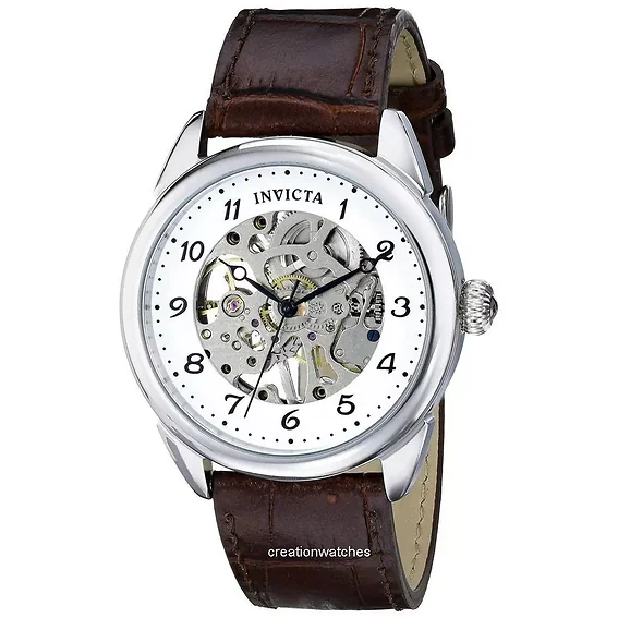 Invicta Specialty Silver Skeleton Dial 17187 Men's Watch