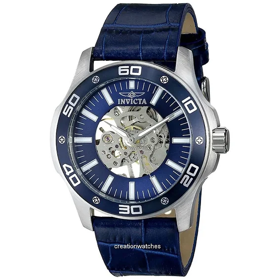 Invicta Specialty Blue Skeletal Dial 17259 Men's Watch